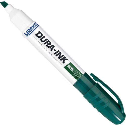 Marqueur Dura-Ink 55, Vert, Pointe Ciseau Moffatt Supply & Specialties