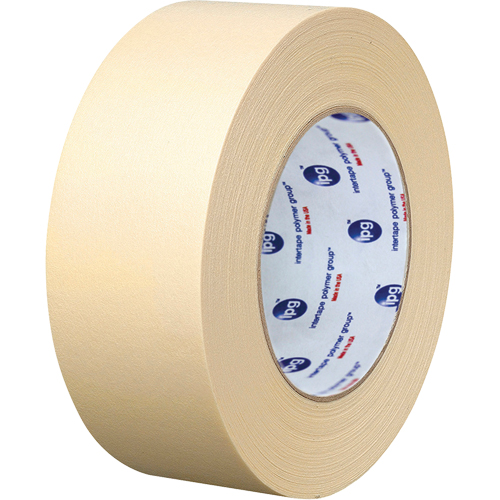 Ruban-cache de calibre moyen en papier haute temp&eacute;rature, 18 mm (3/4") x 55 m (180'), Beige Moffatt Supply & Specialties