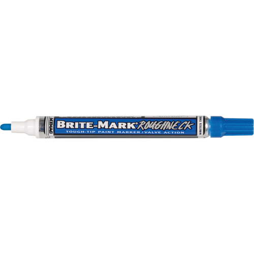 Brite-Mark&reg; RoughNeck Marker, Liquid, Blue Moffatt Supply & Specialties