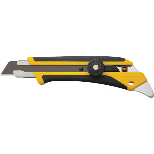Heavy-Duty Utility Knife with Ratchet Lock, 18 mm Moffatt Supply & Specialties