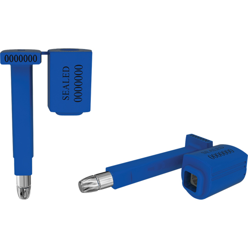 Scell&eacute;s de haute s&eacute;curit&eacute; Locktainer, 3-1/4", M&eacute;tal, Scell&eacute; &agrave; boulon Moffatt Supply & Specialties