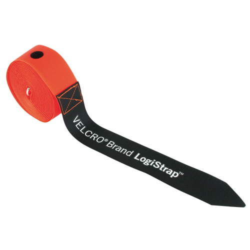 LogiStrap Logistic Straps, Hook and Loop, 2" W x 16.4' L, 225 lbs. (102 kg) WLL Moffatt Supply & Specialties