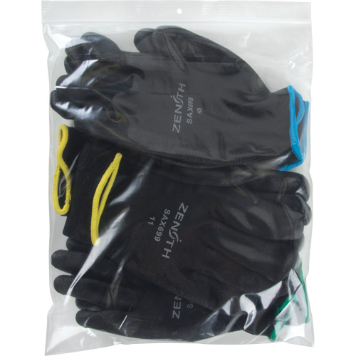 Poly Bags, Reclosable, 12" x 10", 2 mils Moffatt Supply & Specialties