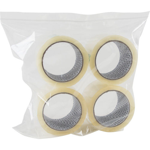 Sacs en poly, Refermable, 12" x 12", 2 mils Moffatt Supply & Specialties