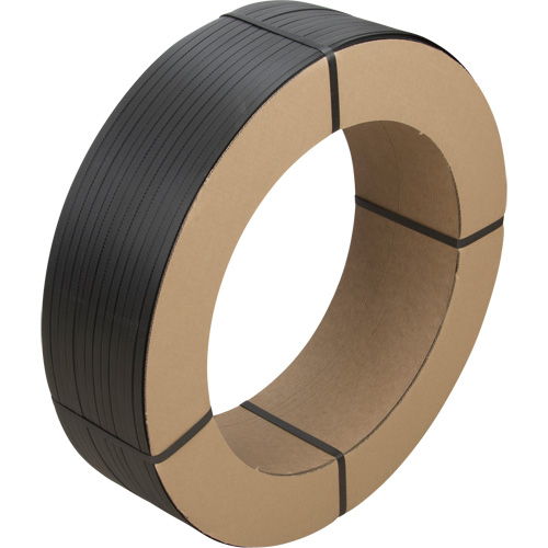 Strapping, Polypropylene, 1/2" W x 7200' L, Black, Manual Grade Moffatt Supply & Specialties