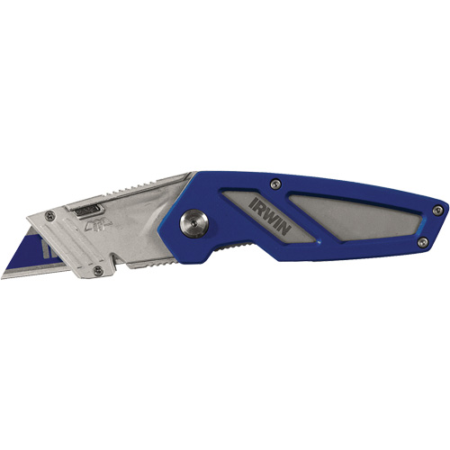 FK 100 Folding Utility Knife, 22 mm Blade, Metal Handle Moffatt Supply & Specialties