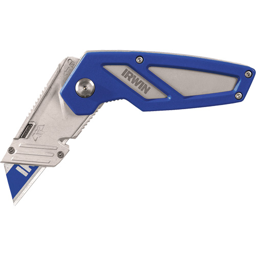 FK 100 Folding Utility Knife, 22 mm Blade, Metal Handle Moffatt Supply & Specialties