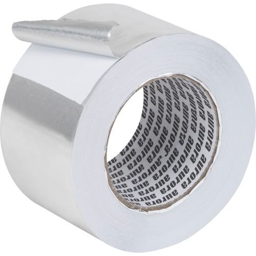 Ruban en aluminium, &eacute;paisseur 1,5 mil, 72 mm (3") x 45,7 m (150') Moffatt Supply & Specialties