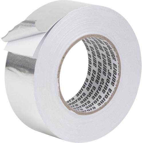 Aluminum Foil Tape, 2 mils Thick, 48 mm (1-7/8") x 55 m (180') Moffatt Supply & Specialties