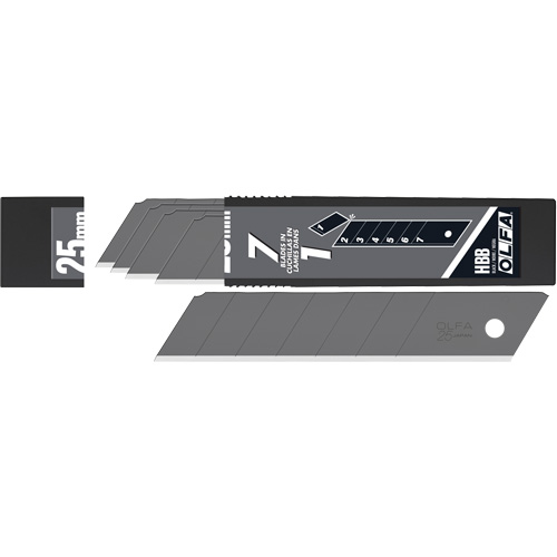 Ultra-Sharp Black Replacement Blades, Snap-Off Style Moffatt Supply & Specialties