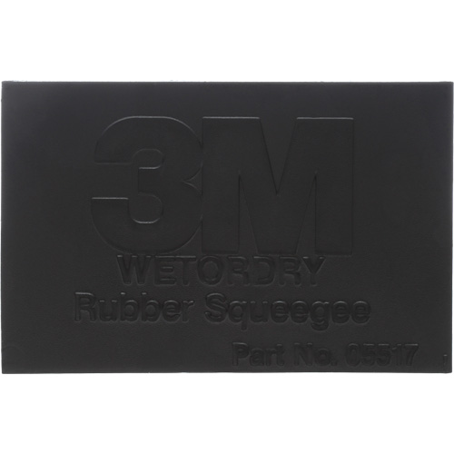 Wetordry Rubber Squeegee, 4-1/4" L x 2-3/4" W Moffatt Supply & Specialties