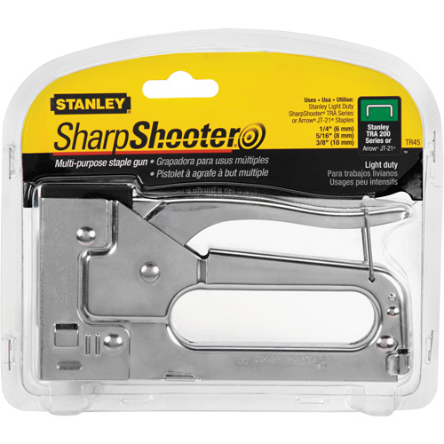 Light-Duty Staple Gun, 5/16"/1/4"/3/8" Staples Moffatt Supply & Specialties
