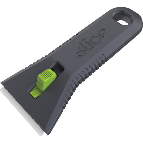 Slice Racloir utilitaire auto-r&eacute;tractable, Lame C&eacute;ramique, Largeur 65 mm, Manche Nylon Moffatt Supply & Specialties