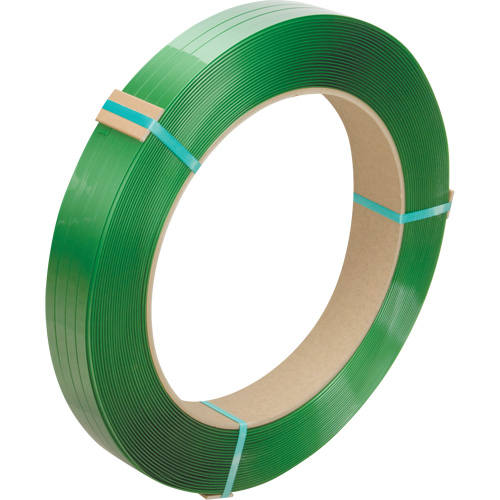Strapping, Polyester, 1/2" W x 3380' L, Green, Manual Grade Moffatt Supply & Specialties