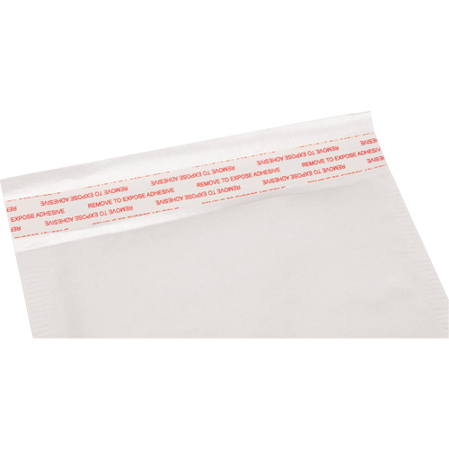 Bubble Shipping Mailer, White Paper, 5" W x 10" L Moffatt Supply & Specialties