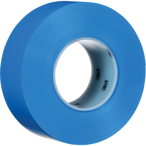 Durable Floor Marking Tape 971, 2" x 108', Vinyl, Blue Moffatt Supply & Specialties