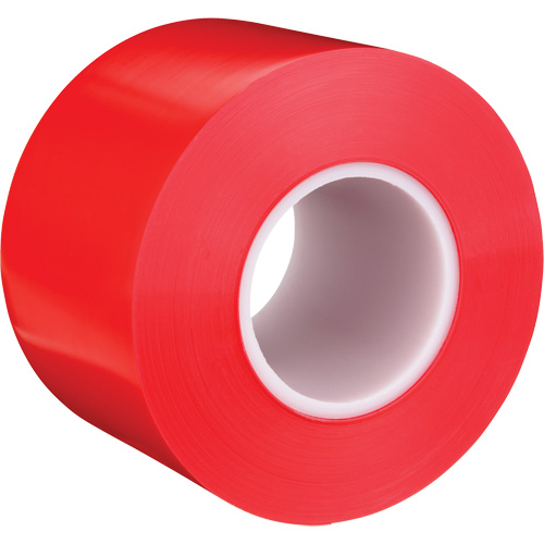 Ruban de marquage de planchers durable 971, 4" x 108', Vinyle, Rouge Moffatt Supply & Specialties