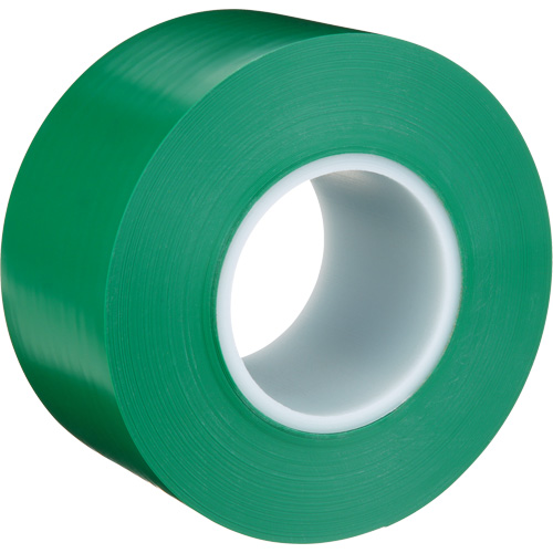 Durable Floor Marking Tape 971, 3" x 108', Vinyl, Green Moffatt Supply & Specialties