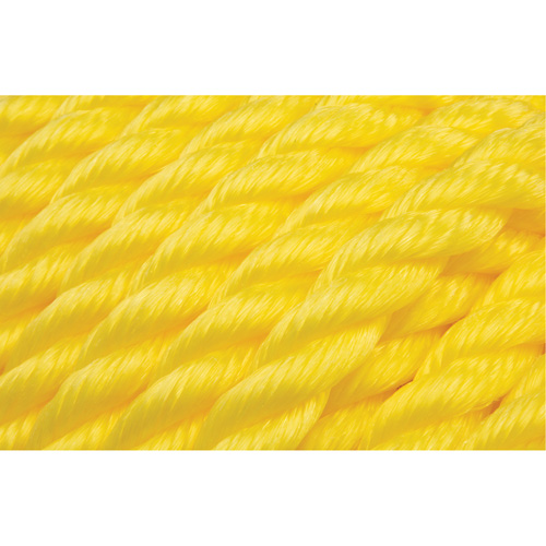 Braided Yellow Rope, Polypropylene, 144' Moffatt Supply & Specialties