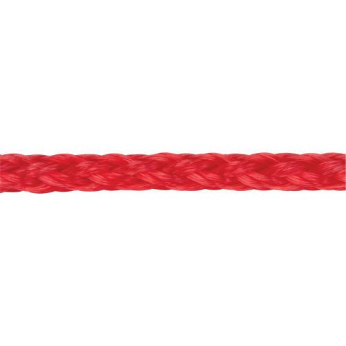 Corde rouge tress&eacute;e, Polypropyl&egrave;ne, 500' Moffatt Supply & Specialties