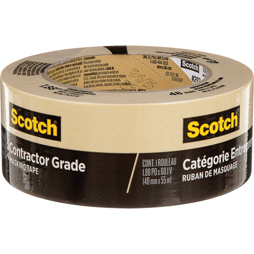 Ruban-cache Scotch pour entrepreneurs 2020-48MP, 48 mm (2") x 58 m (190'), Havane Moffatt Supply & Specialties