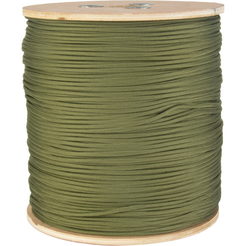 Paracorde verte, Nylon, 1600' Moffatt Supply & Specialties