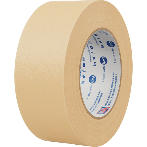 Ruban-cache de calibre moyen en papier PG5, 12 mm (0-47/100") x 54,8 m (179,8'), Beige Moffatt Supply & Specialties