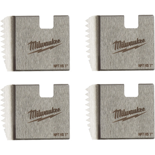 Matrices de tuyauterie portables NPT, Pour tuyau de 1", Alliage/Acier rapide Moffatt Supply & Specialties