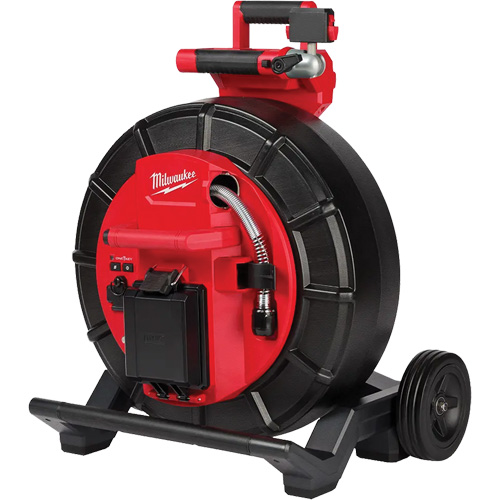 Syst&egrave;me modulaire d'inspection de pipeline mi-rigide de 200' M18, T&ecirc;te de cam&eacute;ra 25 mm (0,98") Moffatt Supply & Specialties