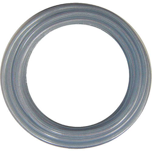 Braided Tube, 1.312" OD x 100' L, PVC, Clear Moffatt Supply & Specialties
