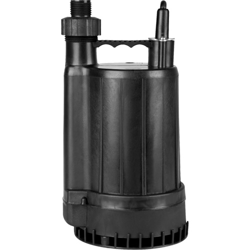Pompe utilitaire en thermoplastique, 115 V, 2200 gal/h, 1/4 CV Moffatt Supply & Specialties