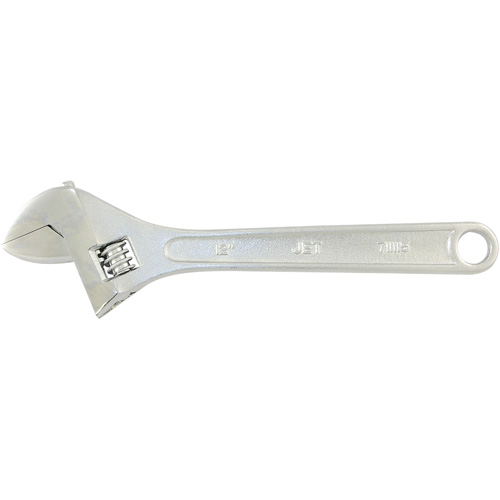 AW-12 Adjustable Wrench, 12" L, 1-1/2" Max Width, Chrome Moffatt Supply & Specialties