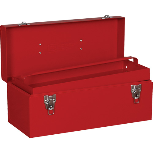 Coffre &agrave; outils &agrave; usages multiples, 7" P x 16" la x 7-1/2" h, Rouge Moffatt Supply & Specialties