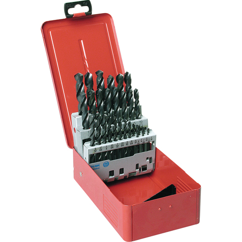Jobber Length Drill Set, 11 Pieces, High Speed Steel Moffatt Supply & Specialties