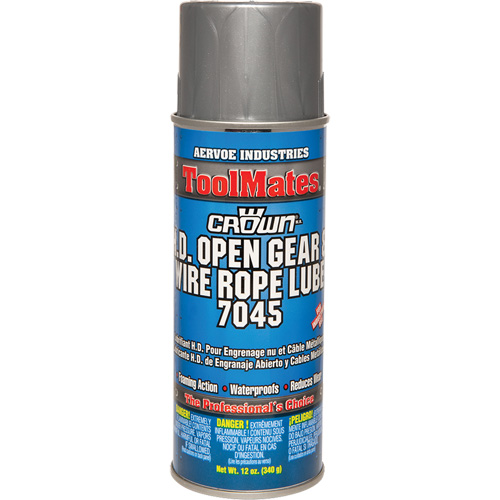 Open Gear & Wire Rope Lubricant, Aerosol Can Moffatt Supply & Specialties