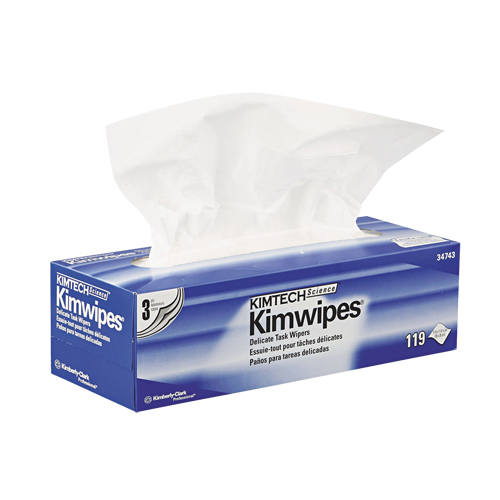 Kimtech Science Kimwipes Delicate Task Wipes, Specialty, 12" L x 12" W Moffatt Supply & Specialties