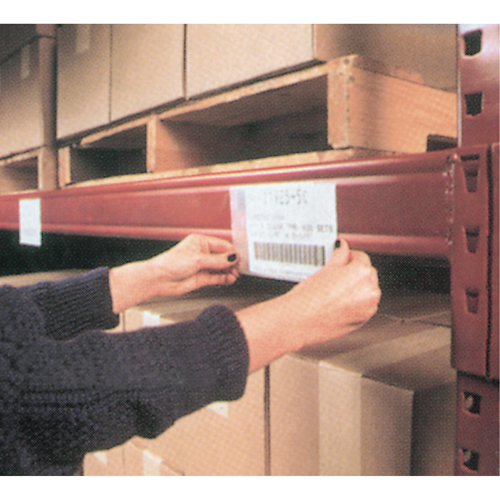 Porte-&eacute;tiquettes - SuperScan, Autocollant, 6" lo x 4" la Moffatt Supply & Specialties
