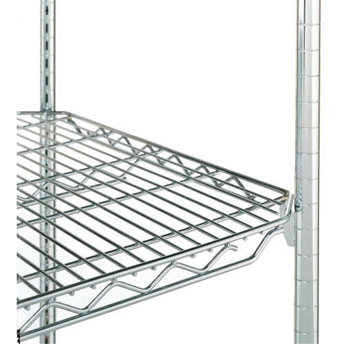 &eacute;lement de rayonnage ajustable Qwikslot, Tiers 4, 48" la x 54" h x 24" p Moffatt Supply & Specialties