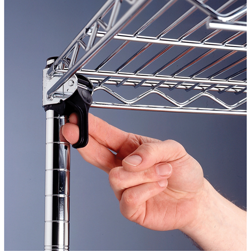 &eacute;tag&egrave;res super ajustables Super Erecta, 5 Tablettes, 36" la x 86-5/8" h x 24" p Moffatt Supply & Specialties