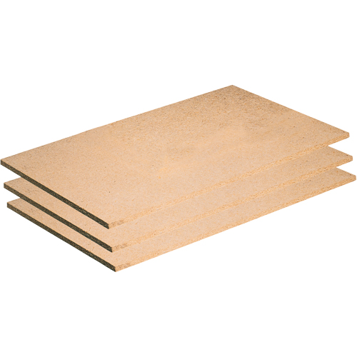 TABLETTE EN PANNEAU DE PARTICULE 5/8", 21"X84" Moffatt Supply & Specialties
