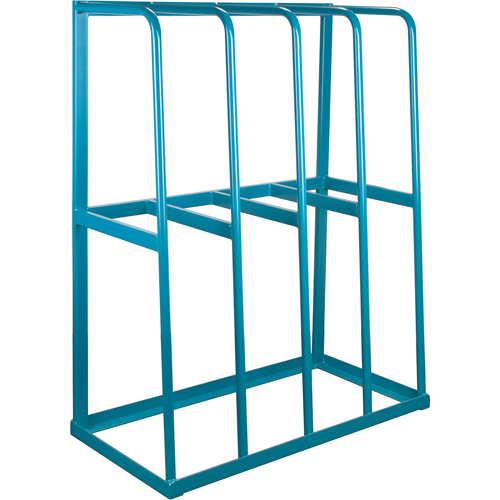 Bar Storage Racks - Vertical Bar Racks, Vertical, 48" W x 24" D x 60" H, 3000 lbs. Cap. Moffatt Supply & Specialties