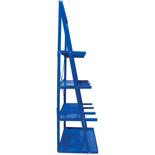 Bar Storage Rack, Vertical, 3 Levels, 36" W x 24" D x 84" H, 3000 lbs. Cap. Moffatt Supply & Specialties