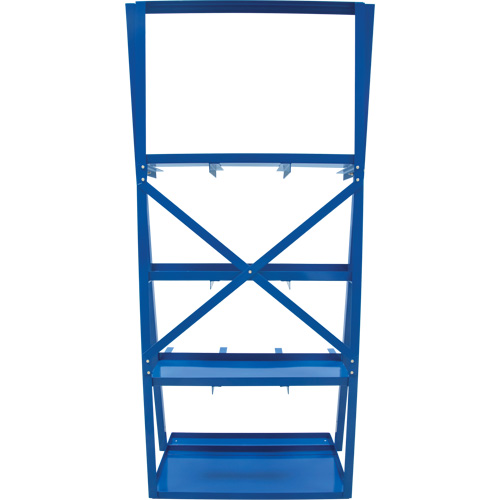 Bar Storage Rack, Vertical, 3 Levels, 36" W x 24" D x 84" H, 3000 lbs. Cap. Moffatt Supply & Specialties