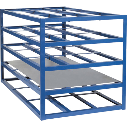 Horizontal Sheet Racks, 103" W x 55" D x 48" H, 2000 lbs. Capacity Moffatt Supply & Specialties