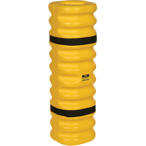 Protecteur de colonne, Ouverture int&eacute;rieure 4" x 6", 13" lo x 13" la x 42" h, Jaune Moffatt Supply & Specialties
