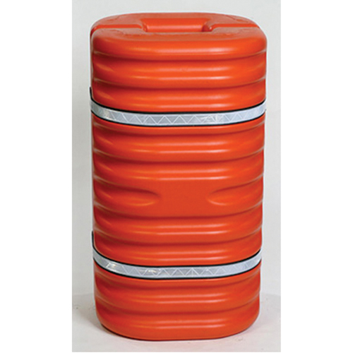 Protecteur de colonne, Ouverture int&eacute;rieure 12", 24" lo x 24" la x 42" h, Orange Moffatt Supply & Specialties
