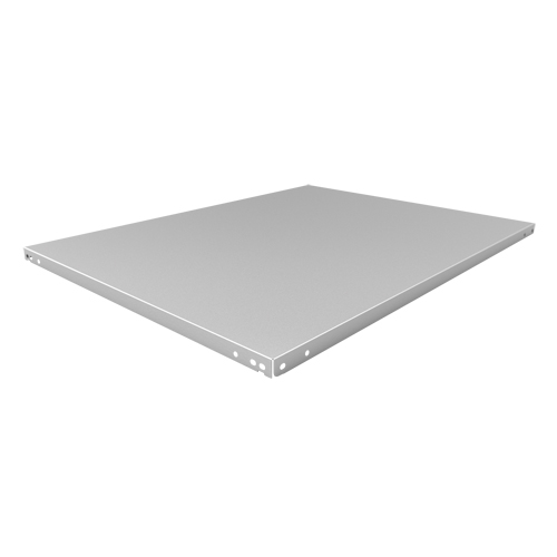 Tablette &agrave; corni&egrave;re perfor&eacute;e, Acier galvanis&eacute;, 42" la x 32" p Moffatt Supply & Specialties
