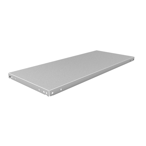 Slotted Angle Shelf, Galvanized Steel, 48" W x 15" D Moffatt Supply & Specialties