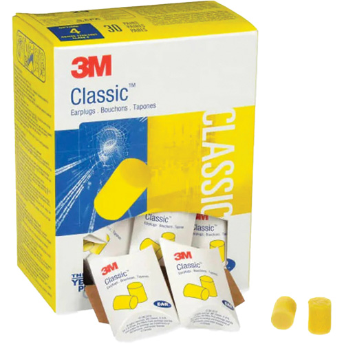 E-A-R Classic Earplugs, Pair - Pillow Pack Moffatt Supply & Specialties