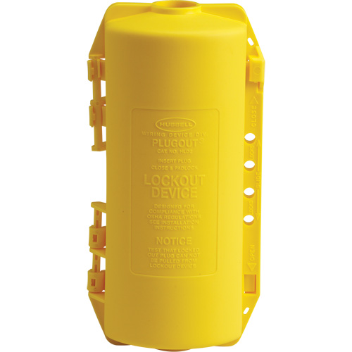 Dispositif de verrouillage Hubbell Plugout, Type Prise Moffatt Supply & Specialties